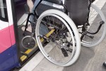 Wheelchair and bus